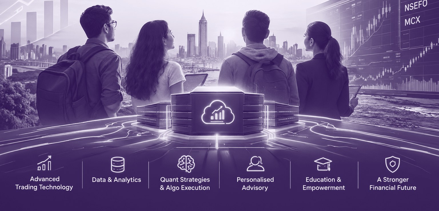 A new generation of Indian investors looking toward advanced trading technology, data and analytics, quant strategies, personalised advisory, and financial education.